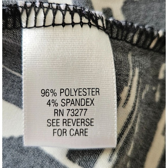 Apt. 9 stretch Womans Dress Size M  Geometric Print Square Neck Empire Waist Y2k - Picture 6 of 7